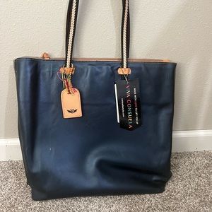 Consuela oversized handbag in Navy Blue